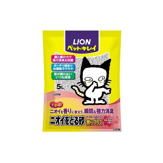 Cat litter 玆efreshing sand Aroma Plus Floral? 5 L