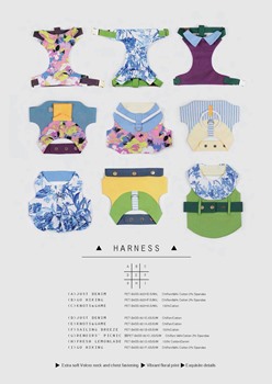 Orange Blinks Harness